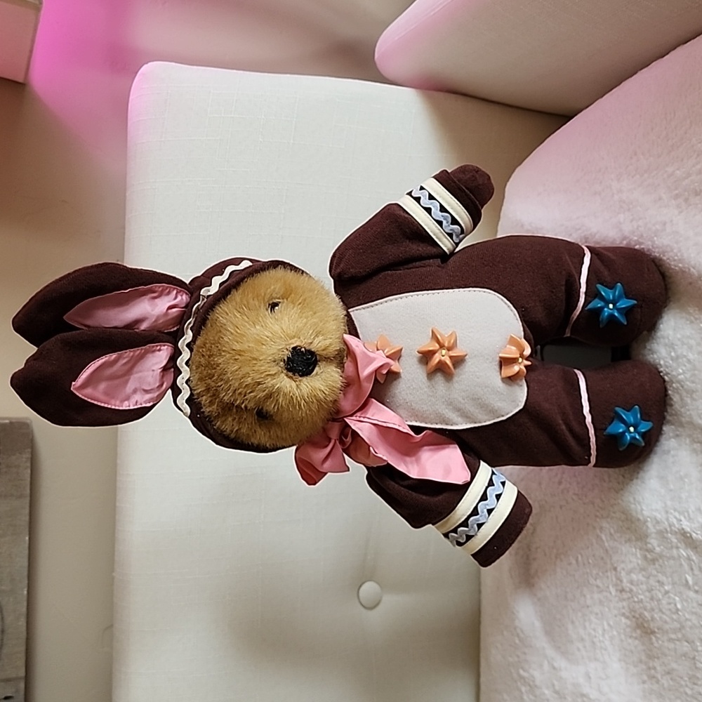 Bear in Bunny Outfit (Stand Included)